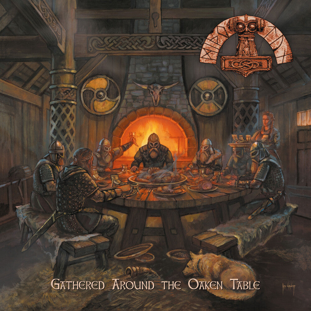 the album cover for Mithotyn - Gathered Around The Oaken Table [Reissue]