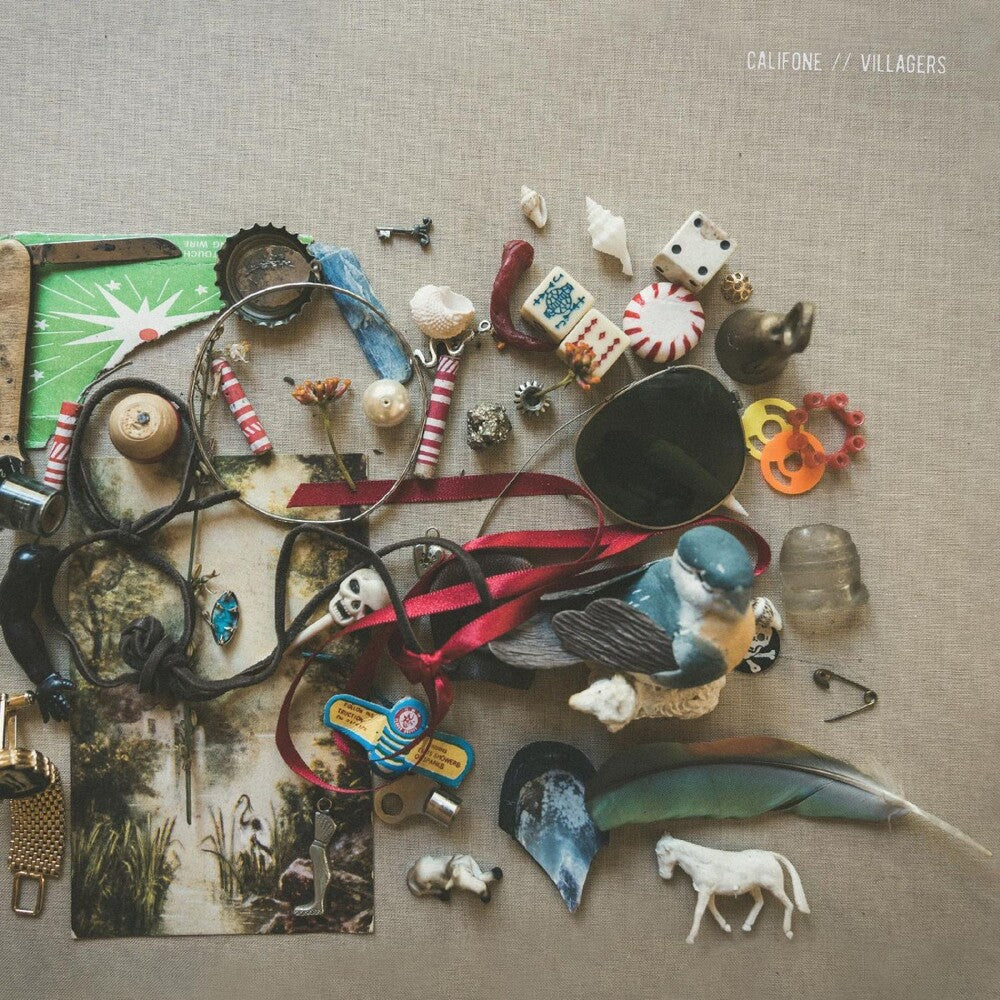 the album cover for Califone - Villagers - Emerald Green Vinyl [Colored Vinyl] (Grn)