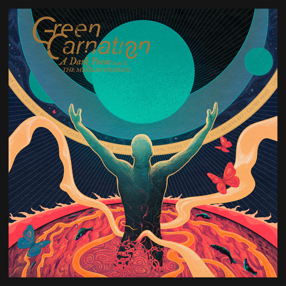 the album cover for Green Carnation - Dark Poem Part Iii: The Messiah Complex [Deluxe]