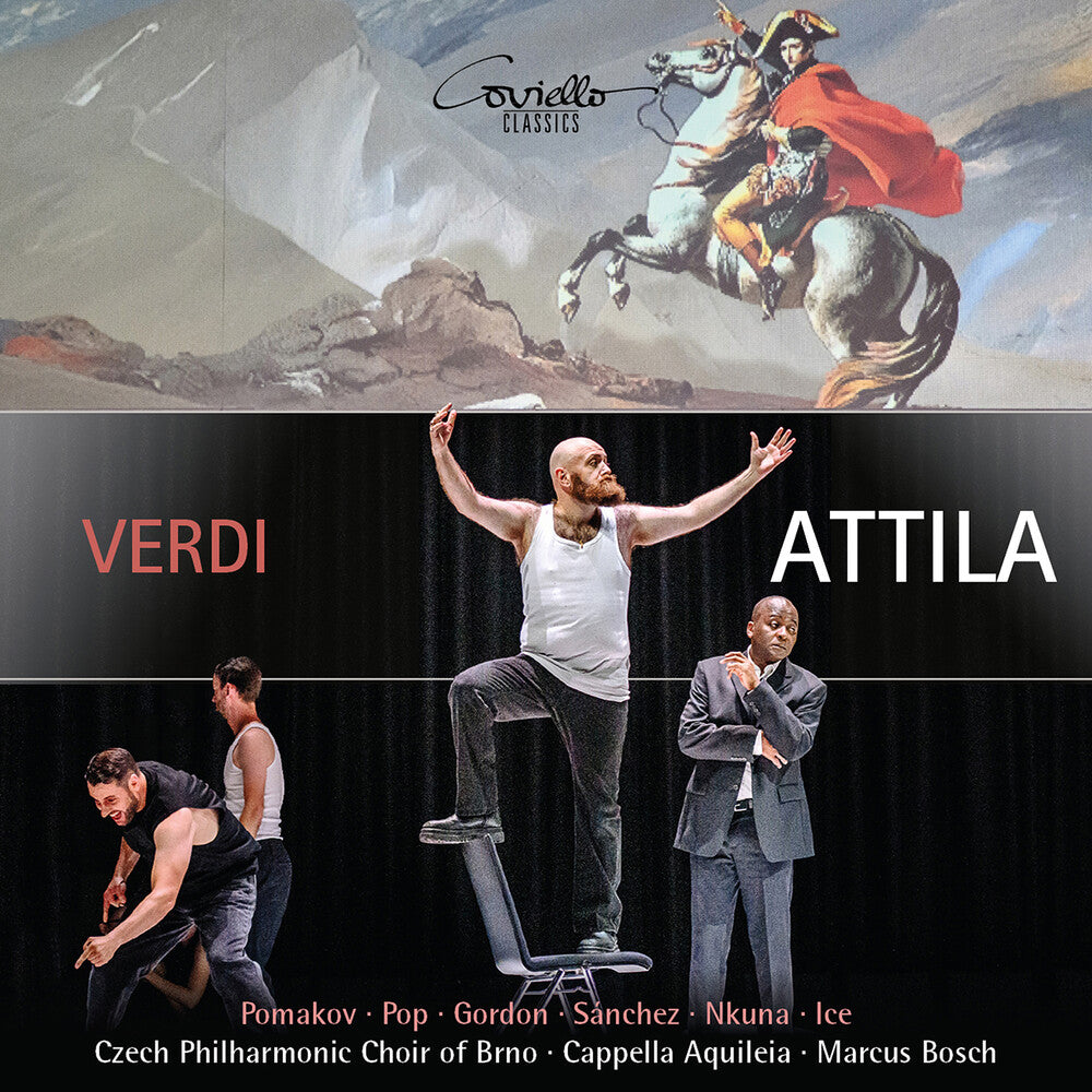 the album cover for Robert Pomakov - Attila