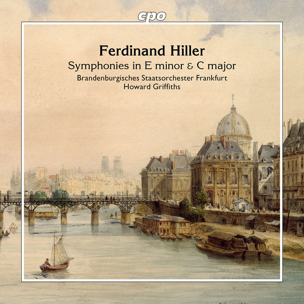 the album cover for Brandenburgisches Staatsorchester Frankfurt - Symphony In E Minor & Sym In C Major