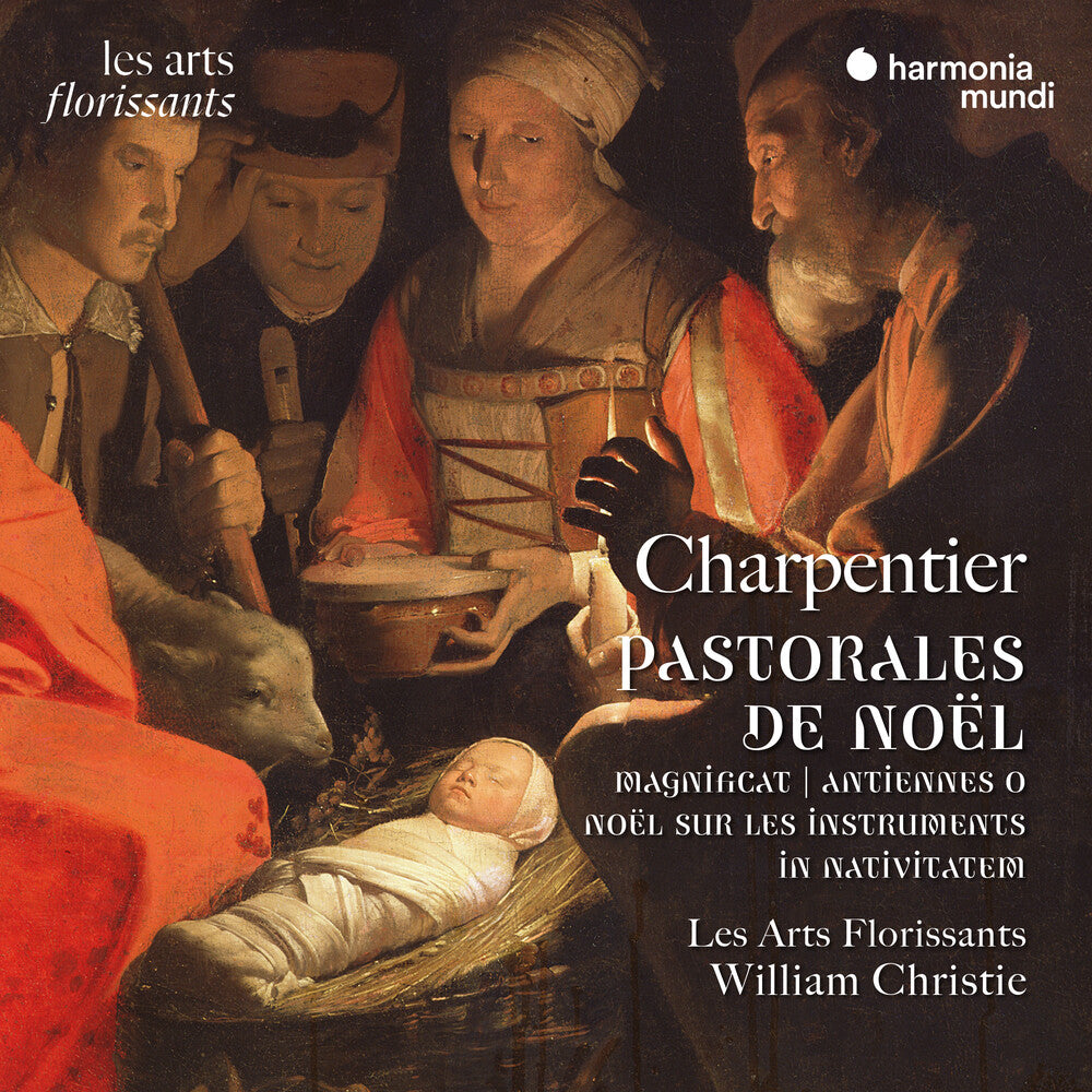 the album cover for Les Arts Florissants - Charpentier: Pastorales De Noel [Limited Edition]