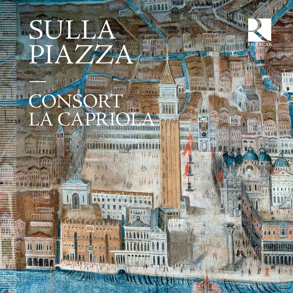 the album cover for Consort La Capriola - Sulla Piazza
