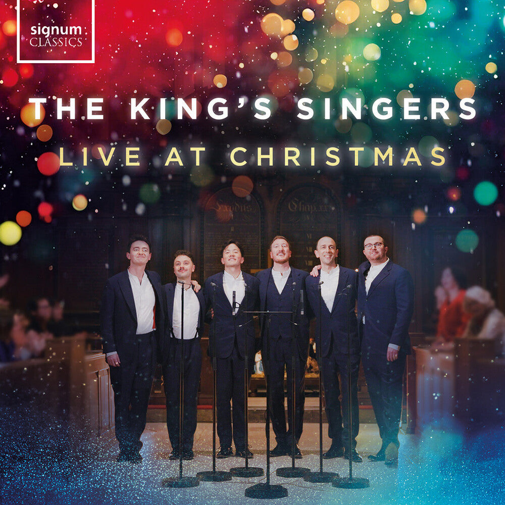 the album cover for King's Singers - King's Singers Live At Christmas