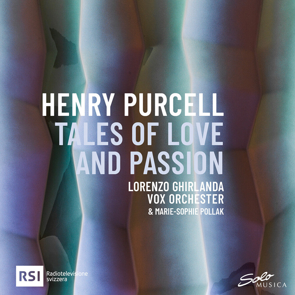 the album cover for Vox Orchester - Henry Purcell: Tales Of Love & Passion