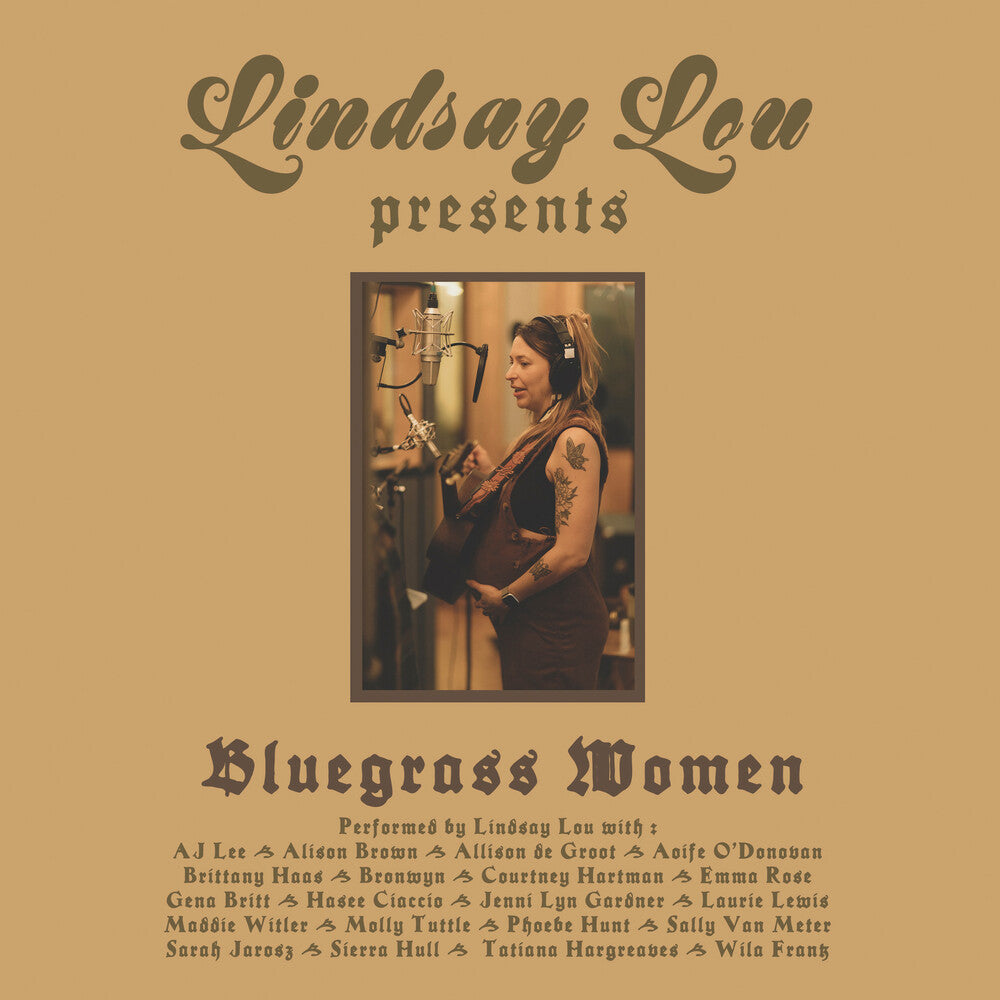 the album cover for Lindsay Lou - Bluegrass Women