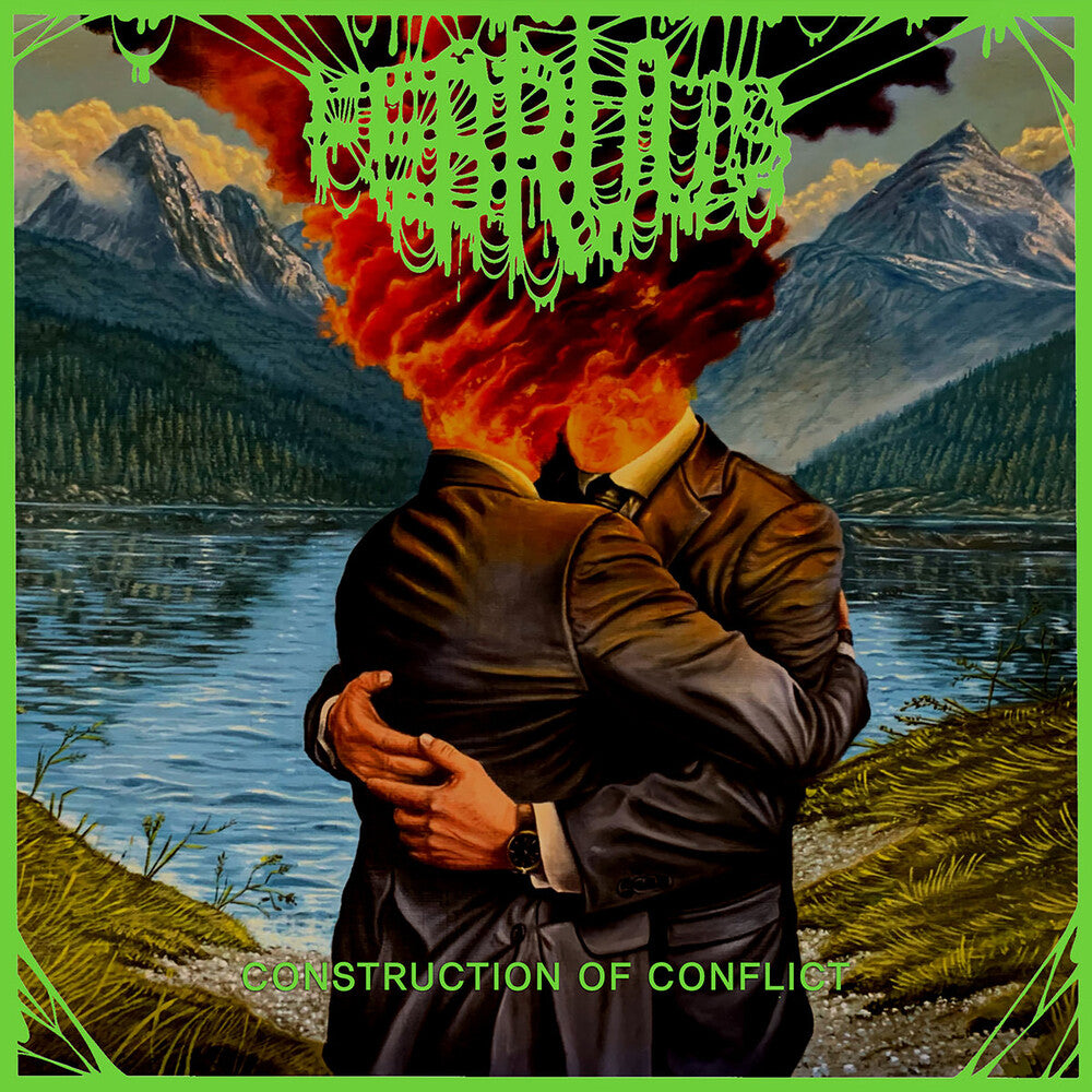 the album cover for Februus - Construction Of Conflict (Uk)