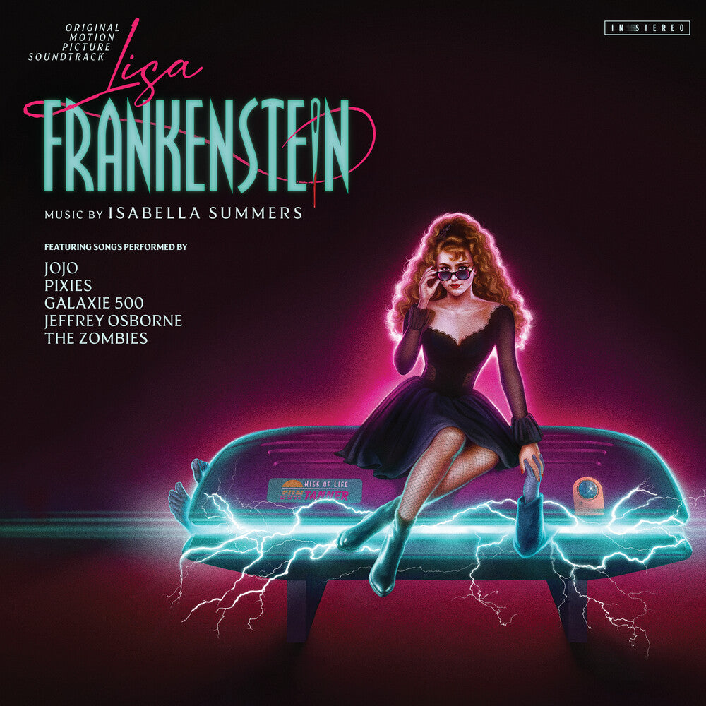 the album cover for Isabella Summers  (Colv) (Spla) - Lisa Frankenstein / O.S.T. [Colored Vinyl] (Spla)
