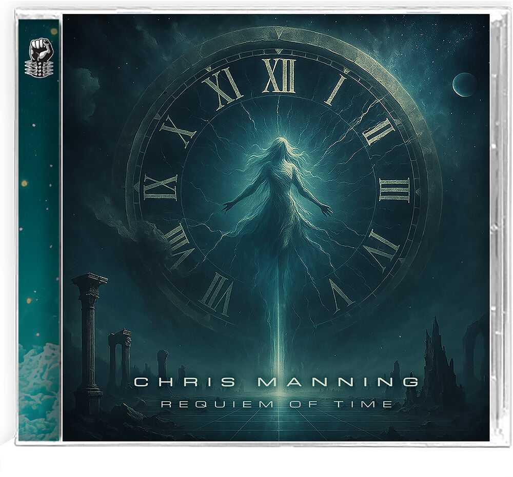 the album cover for Chris Manning - Requiem Of Time