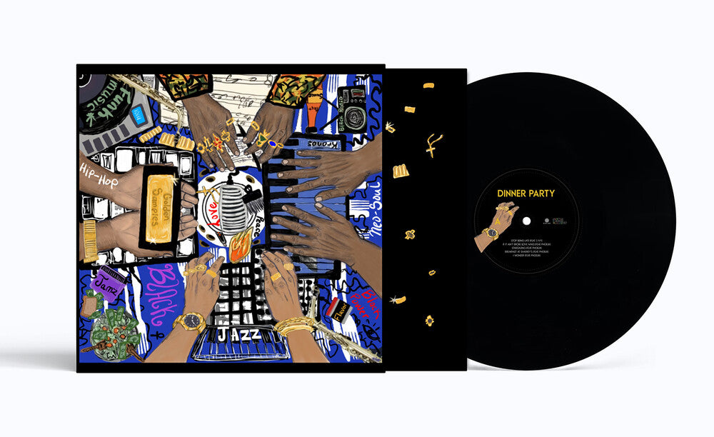 the album cover for Dinner Party - Whatchu Bringing