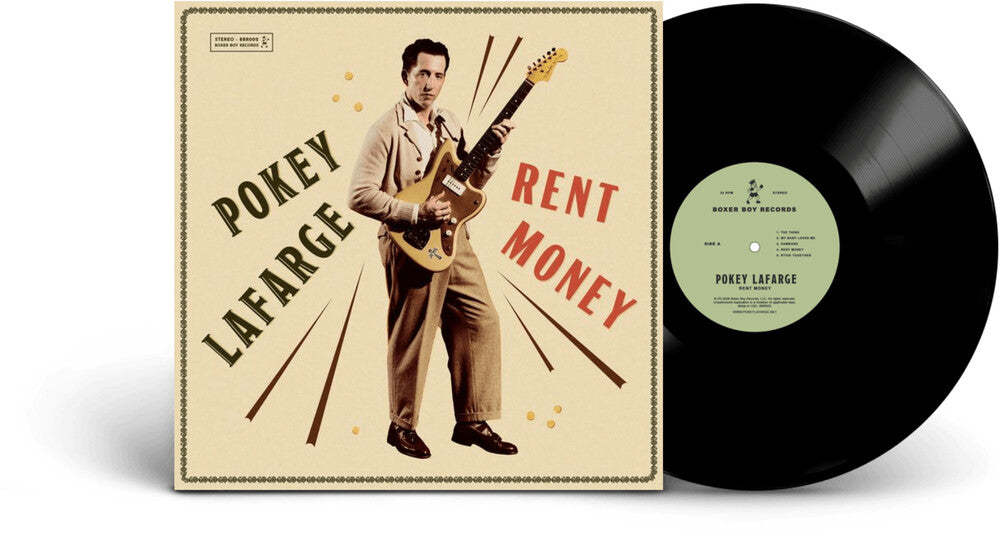 the album cover for Pokey LaFarge - Rent Money