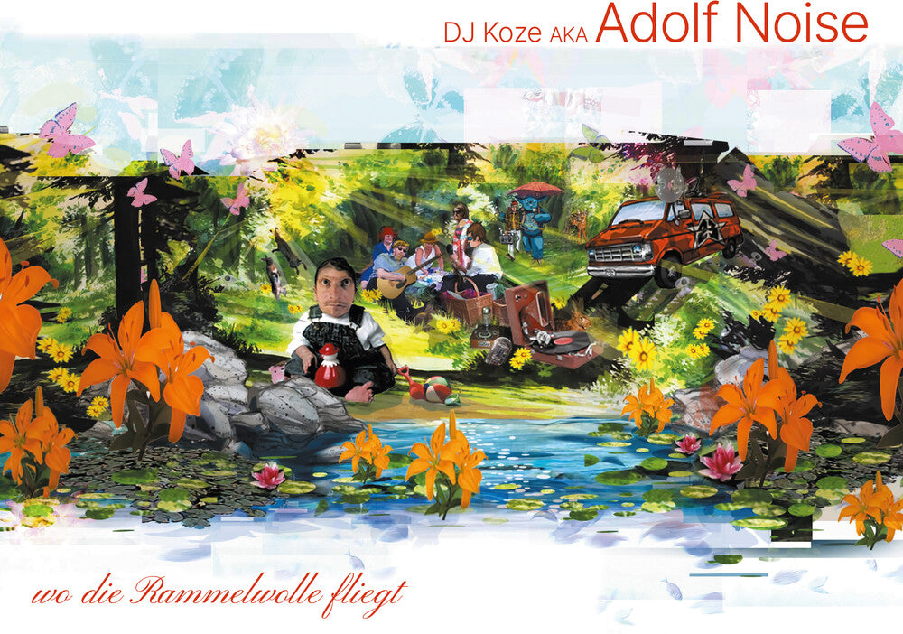 the album cover for Dj Koze (Aka Adolf Noise) - Wo Die Rammelwolle Fliegt [Limited Edition]