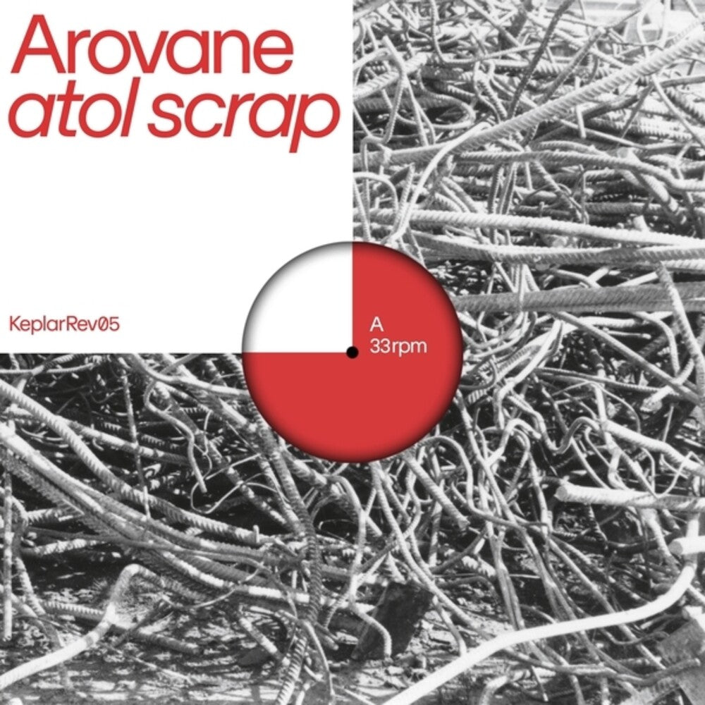 the album cover for Arovane - Atol Scrap [Clear Vinyl]