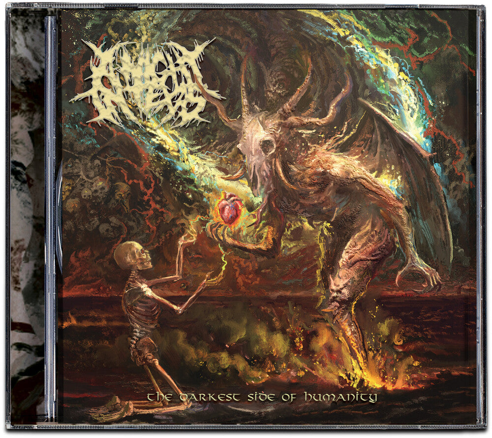 the album cover for Night In Texas - Darkest Side Of Humanity (Jewl)