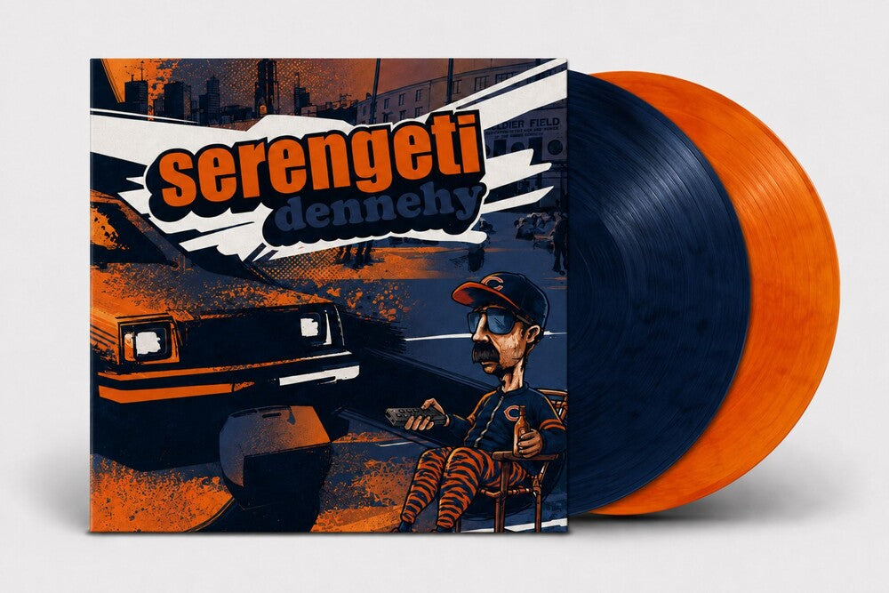 the album cover for Serengeti - Dennehy - 20 Anniversary [Colored Vinyl] [180 Gram] (Aniv)