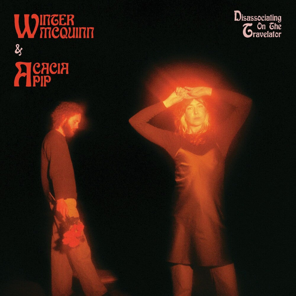 the album cover for Winter Mcquinn  / Acacia Pip - Disassociating On The Travelator