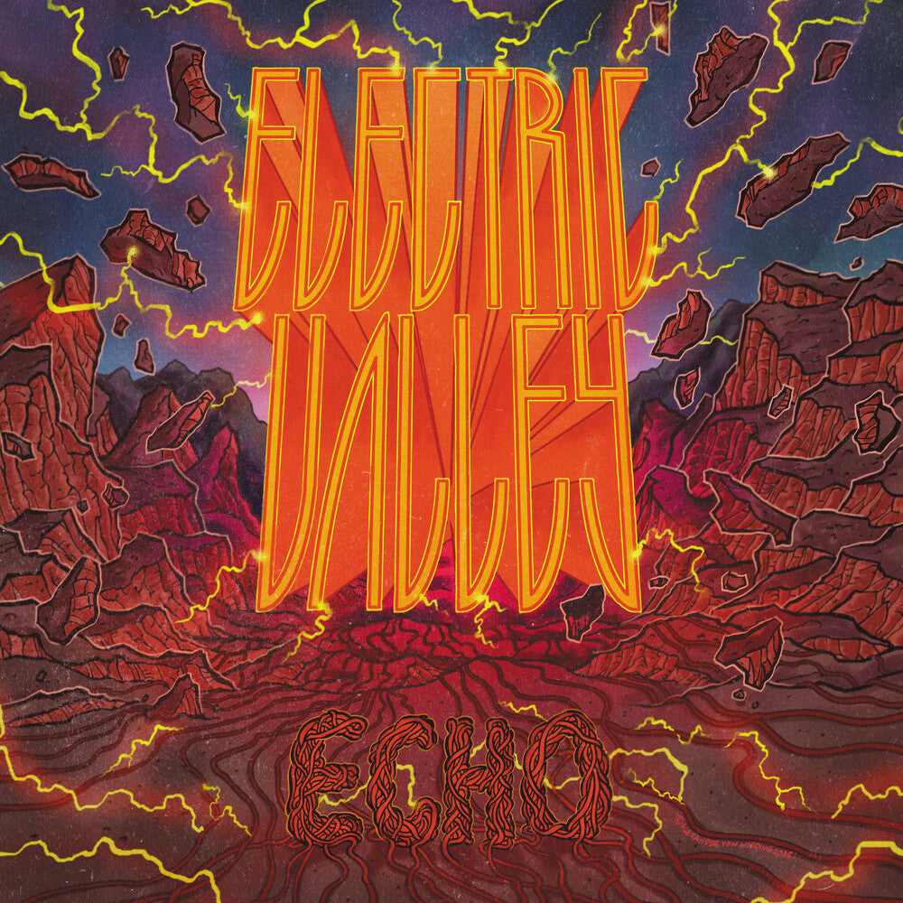 the album cover for Electric Valley - Echo