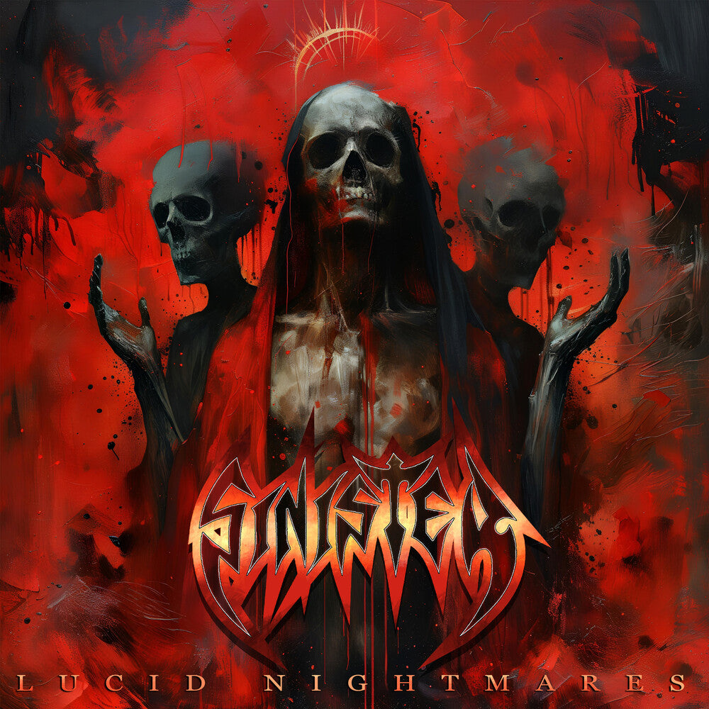 the album cover for Sinister - Lucid Nightmares [Limited Edition] [Digipak]