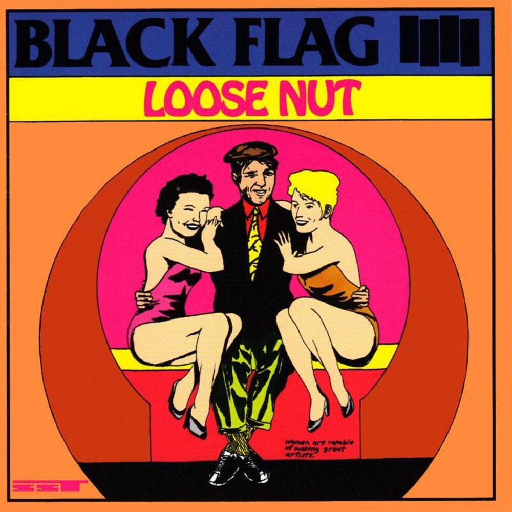 the album cover for Black Flag - Loose Nut