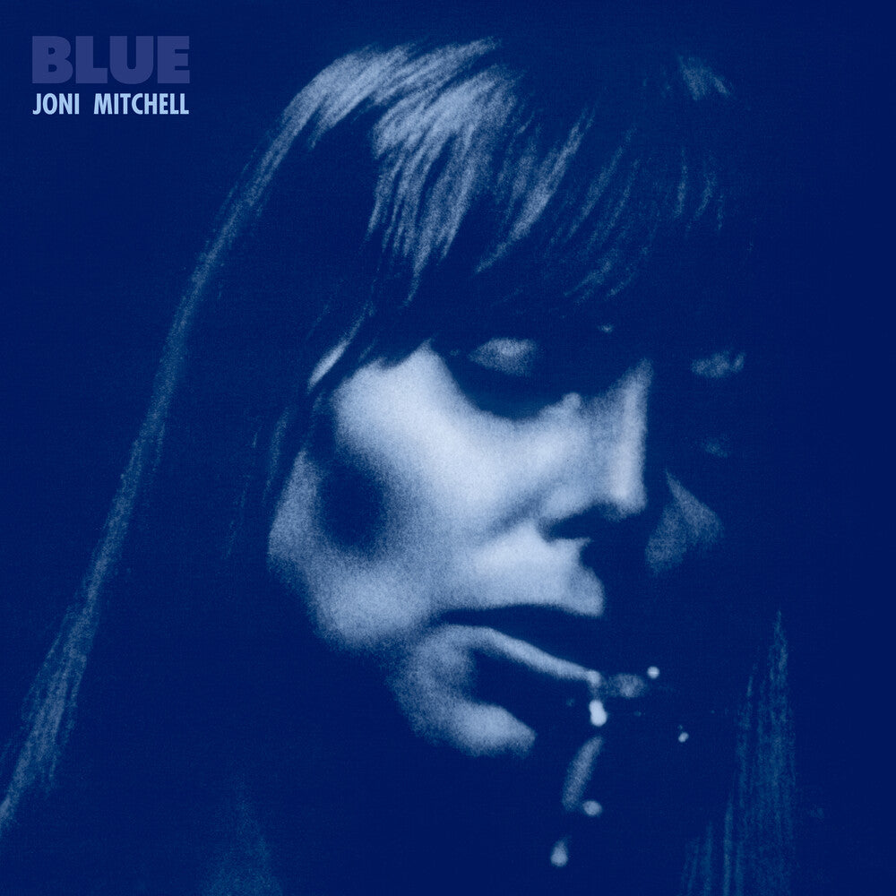 the album cover for Joni Mitchell - Blue