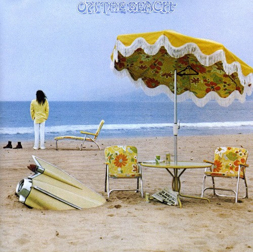 the album cover for Neil Young - On the Beach