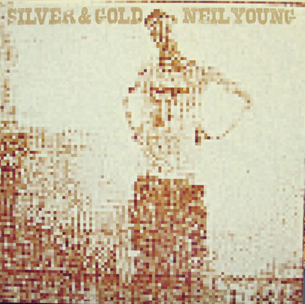the album cover for Neil Young - Silver & Gold [Import]