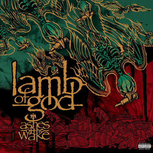 the album cover for Lamb Of God - Ashes of the Wake [PA]