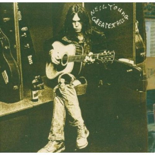 the album cover for Neil Young - Greatest Hits