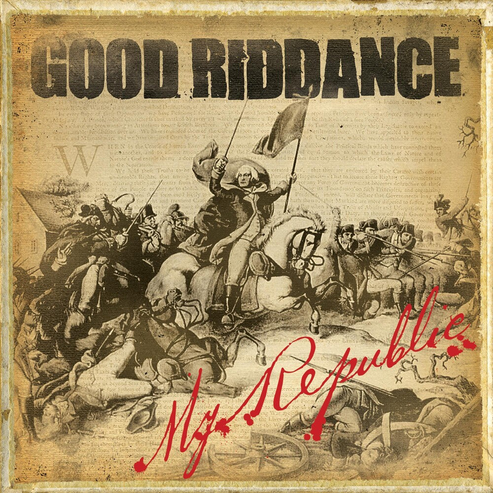 the album cover for Good Riddance - My Republic