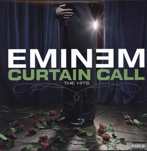 the album cover for Eminem - Curtain Call: The Hits [LP]