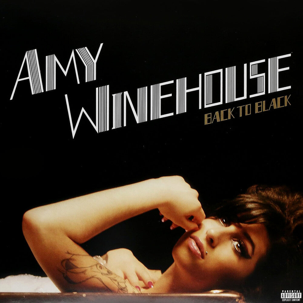 the album cover for Amy Winehouse - Back To Black [LP]