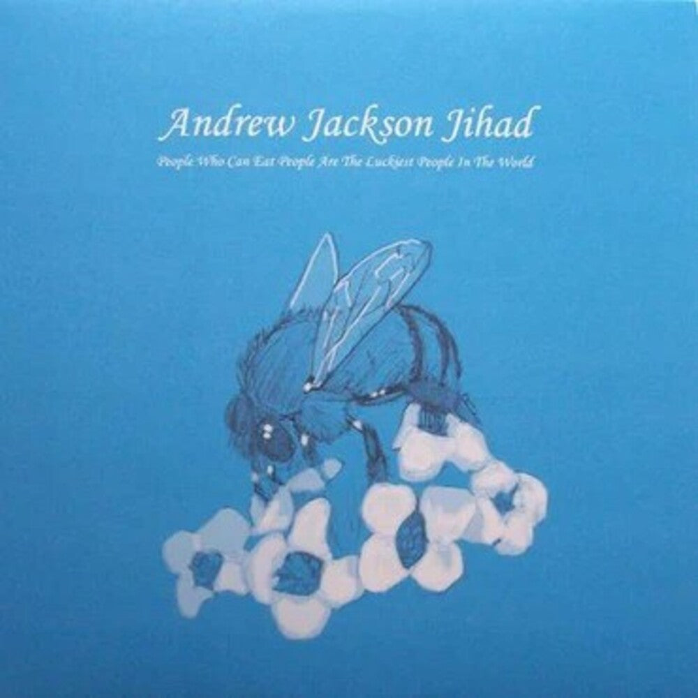 the album cover for Andrew Jackson Jihad - People Who Can Eat People Are The Luckiest People In The World
