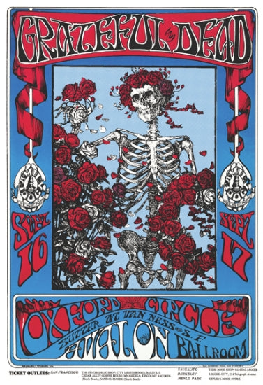 Grateful Dead Avalon Ballroom Poster