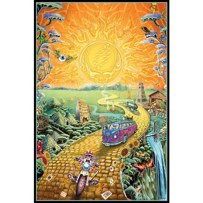 Grateful Dead Gold Road Poster