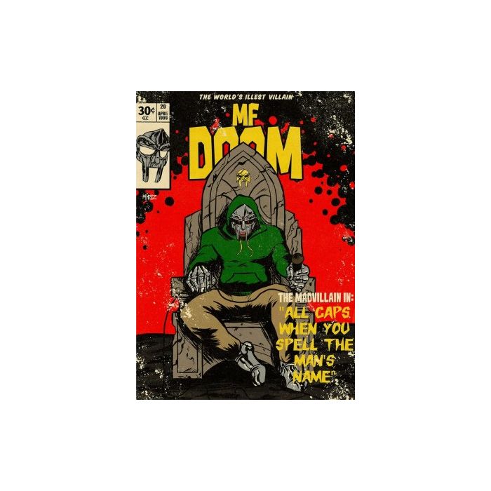 MF Doom Villain Poster