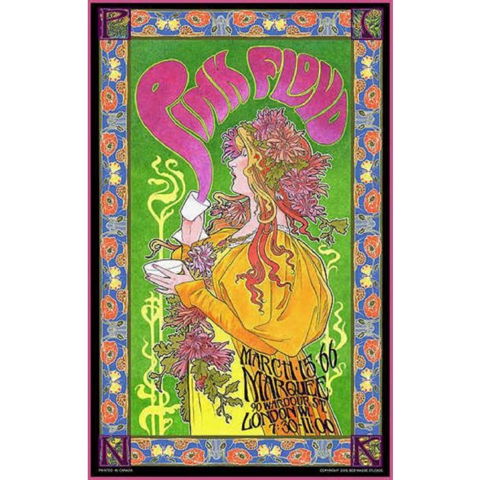 Pink Floyd Marquee Poster